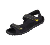 Leguano Attrekktiv Black (schwarz) - sportliche Sandale - Barfußschuhe DAMEN, Schwarz für Herren, schwarz, Größe 45 EU