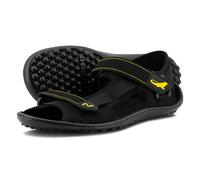 leguano attrekktive Barfußschuhe Sandale schwarz | 41