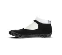 leguano ballerina schwarz, weißer Bund L (42/43)