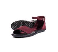 Leguano Barfusssandale Jara (flexible Sohle, breite Passform) bordeaux Damen, Größe Euro (US) 43