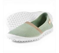 leguano Flair Pistachio (Hellgrün) - Ballerina - Barfußschuhe Damen, Grün