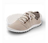 Leguano Barfussschuhe Beat (flexible Sohle, pures Barfußgefühl) sandbraun, Größe Euro (US) 47