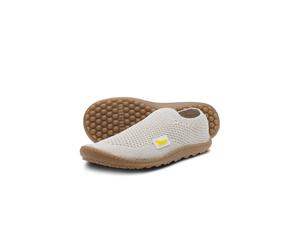 Leguano Barfussschuhe Slipper Leguanito Scio (flexible Sohle, pures Barfußgefühl) sand/beige Kinder, Größe Euro (US) 31