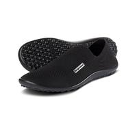 Leguano Barfussschuhe Slipper Scio (flexible Sohle, pures Barfußgefühl) schwarz, Größe Euro (US) 43