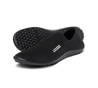 Leguano Barfussschuhe Slipper Scio (flexible Sohle, pures Barfußgefühl) schwarz, Größe Euro (US) 47