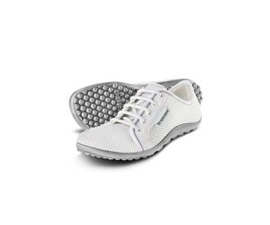 Leguano Barfussschuhe Sneaker Active (flexible sohle) weiss/grau, Größe Euro (US) 38
