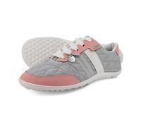 Leguano Barfussschuhe Sneaker Nightstep (flexible Sohle, pures Barfußgefühl) rosa/grau, Größe Euro (US) 41