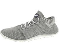 Leguano Beat 42 silbergrau - weiße Sohle