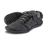 leguano beat anthrazit BarfuÃschuh SchnÃŒrschuh, sportlicher Sneaker unisex, GrÃ¶Ãe 39