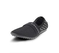 leguano Chess Pepper - das modische Slipper-Modell (43, schwarz-grau)