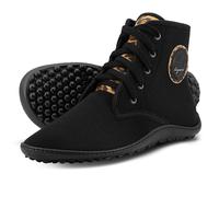 Leguano Chester Light Barfußschuhe Wanderschuhe für Damen und Herren leo Schuhgröße EU 41 Farbgruppe schwarz schwarz Damen