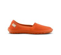 Leguano Barfussschuhe Ballerina Flair (flexible Sohle, pures Barfußgefühl) orange, Größe Euro (US) 40