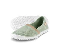 Leguano Barfußschuhe Ballerina Flair – flexible Sohle, pures Barfußgefühl – hellgrün Gr. 38