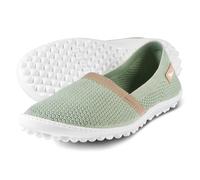 Leguano Barfussschuhe Ballerina Flair (flexible Sohle, pures Barfußgefühl) hellgrün, Größe Euro (US) 38