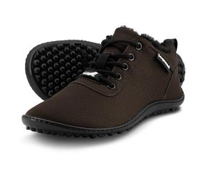 Leguano Galaxo Winterschuhe Barfußschuhe für Damen und Herren brown Schuhgröße EU 44 Farbgruppe braun braun Damen
