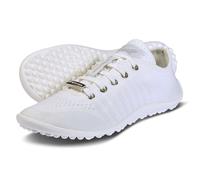 leguano go: white Barfußschuhe Sneaker | 46