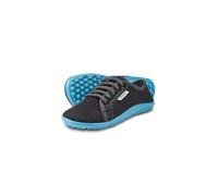 Barfußschuh LEGUANO "LEGUANITO AKTIV", Kinder, Gr. 25, grau (anthrazit), Textil, Schuhe Barfußschuh Schnürschuh, Halbschuh, Schnürer mit speziell entwickelter Halbkugel-Laufsohle (68978247-25) anthraz