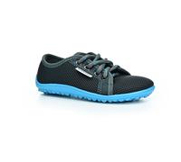 Leguano leguanito aktiv anthrazit mit türkis barfußsneakers | Gr. 22