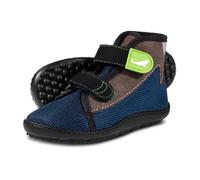 Leguano - Small Kid's Scippo - Barfußschuhe, Gr. 25, blau/braun (Blue/Brown)