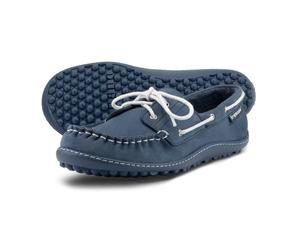 leguano moreccasin Barfußschuh - blau 37
