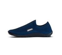Leguano Barfussschuhe Slipper Scio (flexible Sohle, pures Barfußgefühl) blau, Größe Euro (US) 46