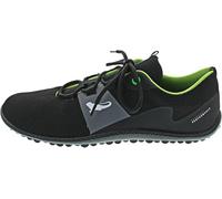 Leguano Shoes Barfußschuh SPINWYN Herren Textil Schnürschuh maschinenwaschbar Gr. 42 Schwarz