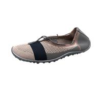 Leguano style Damen Ballerina in Rosa, Größe 36