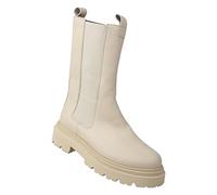 Stiefelette LEI BY TESSAMINO "Fine", Damen, Gr. 40, beige, Leder, casual, Schuhe, mit gepolstertem Wechselfußbett (98136945-40) beige