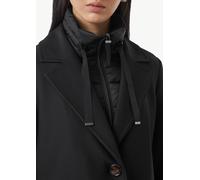 Leicht gefütterter Scuba-Mantel mit herausnehmbarem Insert blau 36