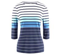 Leicht tailliertes Rundhals-Shirt JOY Sportswear blau 38