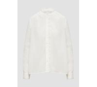 Langarmbluse S.OLIVER Gr. 42, weiß (white) Damen Blusen (62139852-42) white