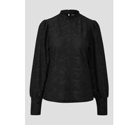 Leicht transparentes Blusenshirt XS schwarz 2174387.9999.XS