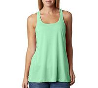 leicht transparentes Trägershirt - Farbe: Mint - Größe: L