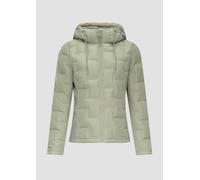 Leicht wattierte Jacke im Fabricmix mit Prägung 32 Grün 2150978.7801.32