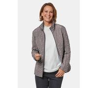 Steppjacke GOLDNER "Leicht wattierte Steppjacke", Damen, Gr. 40, grau (mondstein, graphit), Obermaterial: 100% Polyester PES., figurumspielend, Sonstiges, Jacken Steppjacke, Modern intepretierter Raut