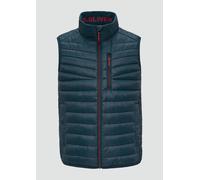 s.Oliver Red Label - Leicht wattierte Steppweste aus recyceltem Polyester blau - Gr. - L
