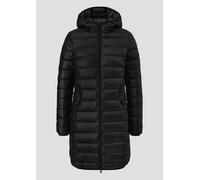 Leicht wattierter Steppmantel mit Kapuze L schwarz 2162869.9999.L