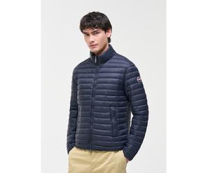 Leichtdaunenjacke COLMAR "MENS DOWN JACKET", Herren, Gr. 54, marine, Web, Obermaterial: 100% Nylon. Futter: 100% Nylon. Wattierung: 90% Entendaune, 10% Entenfeder, unifarben, regular fit normal, hoch
