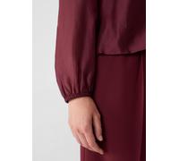 Leichte Baumwollbluse mit Viskosefutter pink 38