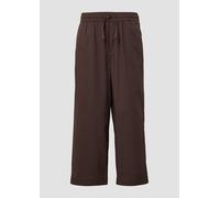 Leichte Culotte aus Baumwollmix im Relaxed Fit 32 braun 2165628.8828.32