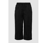 Leichte Culotte aus Baumwollmix im Relaxed Fit 54 schwarz 2171387.9999.54