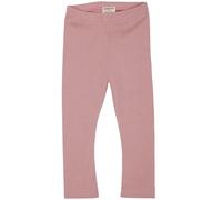 Leichte Feinripp Leggings 100% Bio Baumwolle rosa 164
