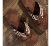 Leichte Flip Flops für Männer in großer Größe, rutschfeste Strandsandalen, einfarbiges Design mit EVA Einlegesohle, geeignet für Lässig-, Urlaubs- und