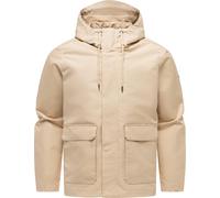 Funktionsjacke RAGWEAR "Mr Them Light YOUMODO", Herren, Gr. S (48), braun, Obermaterial: 80% Polyester, 20% Nylon; Innenfutter: 100% Polyester, gerade hüftbedeckend, hoch geschlossener Ausschnitt, Ärm
