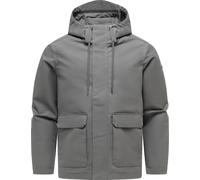 Funktionsjacke RAGWEAR "Mr Them Light YOUMODO", Herren, Gr. L (52), grau, Obermaterial: 80% Polyester, 20% Nylon; Innenfutter: 100% Polyester, gerade hüftbedeckend, hoch geschlossener Ausschnitt, Ärme