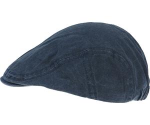 leichte Gatsby Cap meliert in 3 Farben jeansblau, M