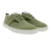 leichte GROUNDIES Barfußschuhe La Paz Damen Low-Top Mesh-Sneaker mit TrueSense Sohle nachhaltige und vegane Schnür-Schuhe GND-130264-10 Khaki 41