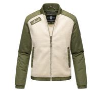 Leichte Hybrid-Jacke "Sayoo" Offwhite - Dusty Olive XXL