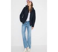 Softshelljacke CECIL, Damen, Gr. XXL (46), blau navy, Stoff, 92% Polyester, 8% Elasthan, unifarben, comfort fit normal, ohne Ausschnitt, Bündchen, Jacken Softshelljacke, super soft (11063903-XXL) blau