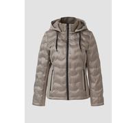 Leichte Jacke im Fabricmix mit abnehmbarer Kapuze 32 Beige 2172786.9625.32